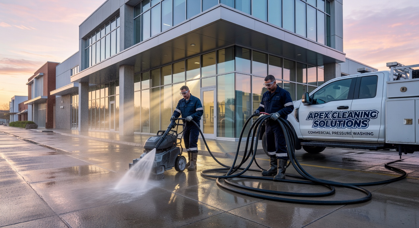 Commercial Pressure Washing