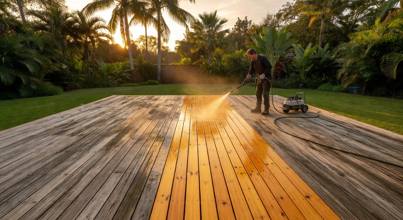 Fence & Deck Washing