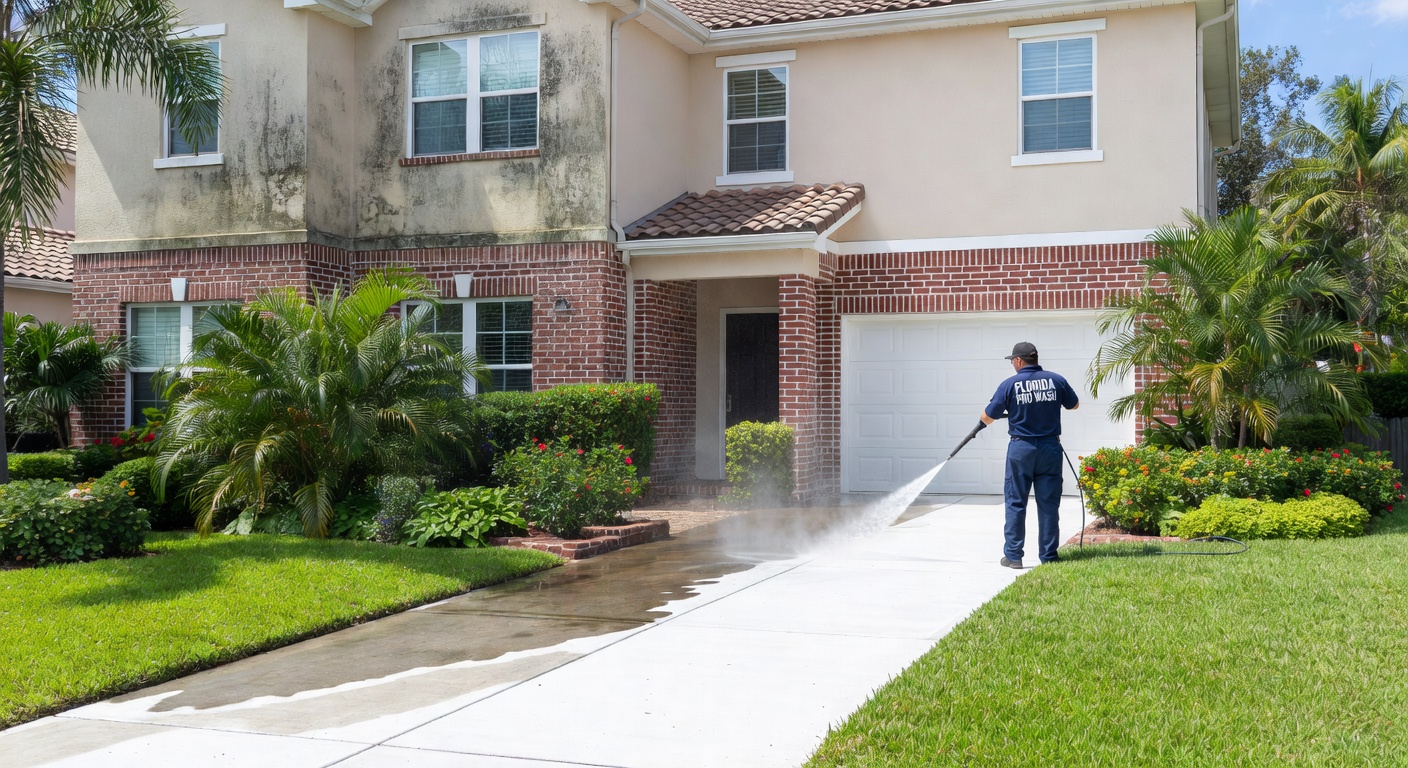 Residential Pressure Washing